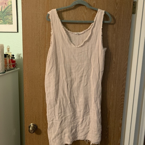 It Is Well L.A. beige midi dress - Picture 1 of 3